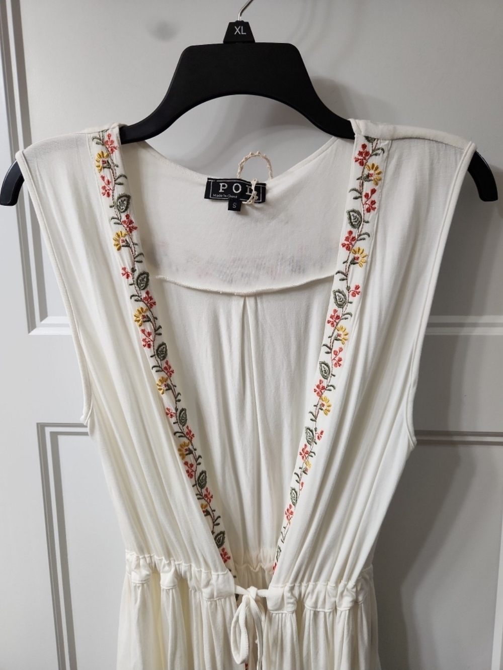 POL Embroidered Drawstring Tank - Picture 2 of 8